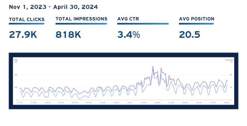 Google Search Console Data