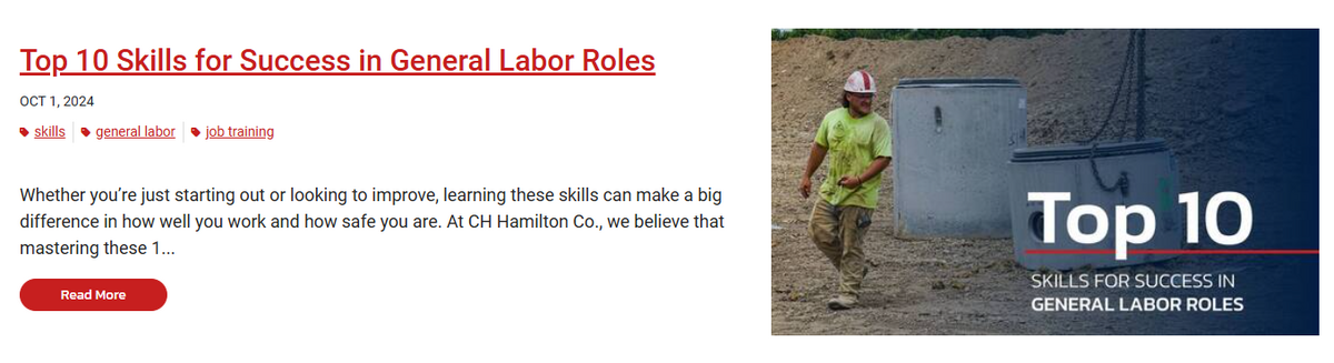 Blog entry on Charles Hamilton's site